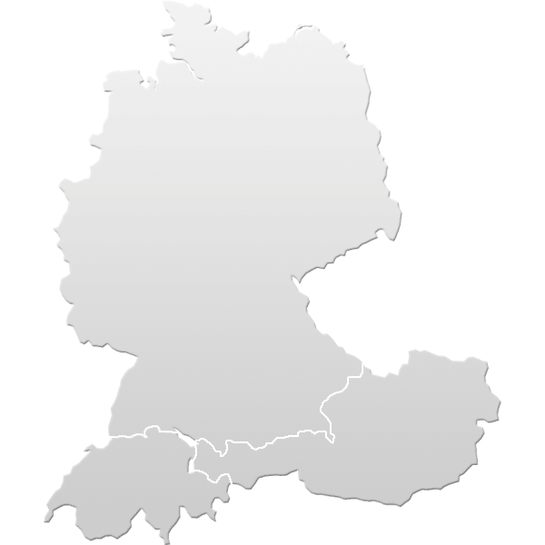 Grafik für deutschlandweites Vertriebsnetzwerk